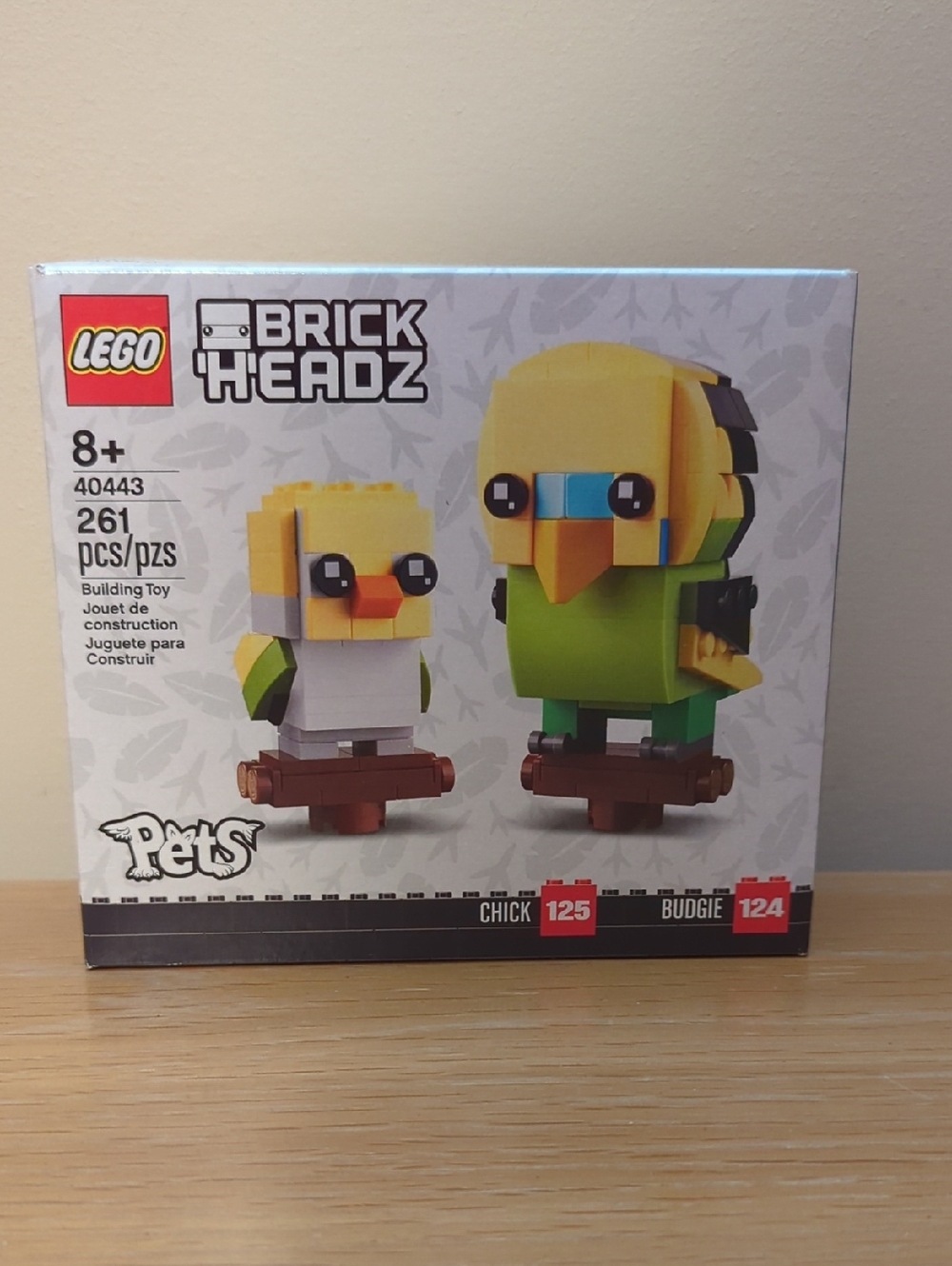 Lego BrickHeadz Budgie & Chick Retired set brand new